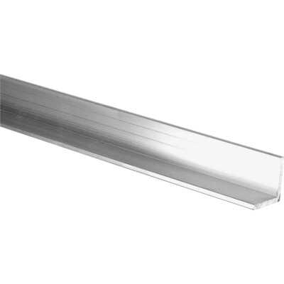 Hillman Steelworks Milled 1 In. x 4 Ft., 1/16 In. Aluminum Solid Angle